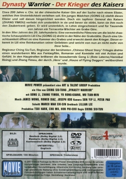 Dynasty Warrior - Der Krieger des Kaisers - Einzel-DVD - Neu & OVP